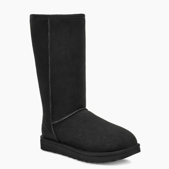 UGGS | Women’s Classic Tall II Boot | BLK 7 - Picture 2 of 6